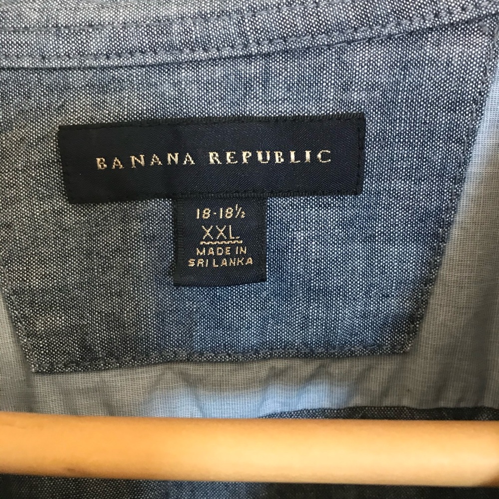 Men’s Denim Button Down - Picture 2 of 2